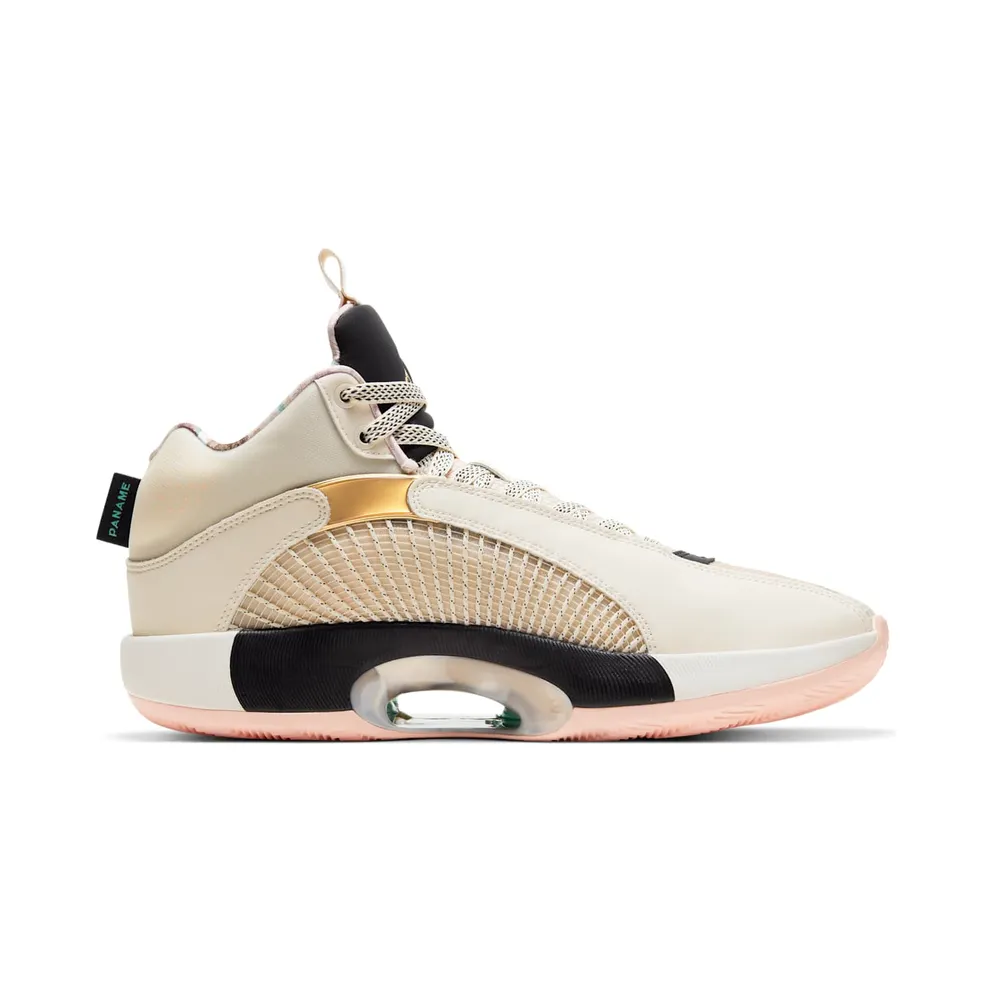 Jordan XXXV Paris – “Pale Ivory / Metallic Gold-black” (DD3668-100)