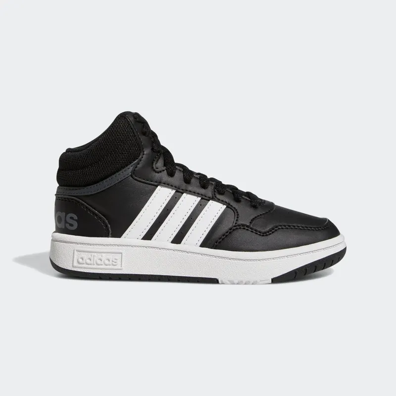 Adidas Hoops Mid Core Black / Cloud White / Grey Six (GW0402)