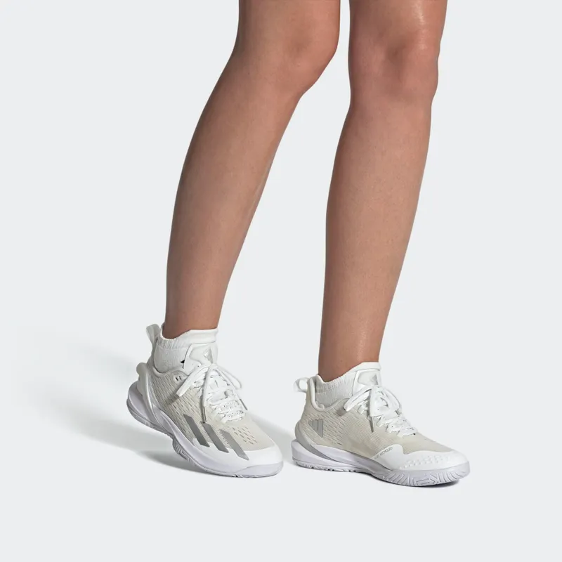 Adidas adizero Cybersonic Tennis Cloud White / Silver Metallic / Grey One (IG9516)