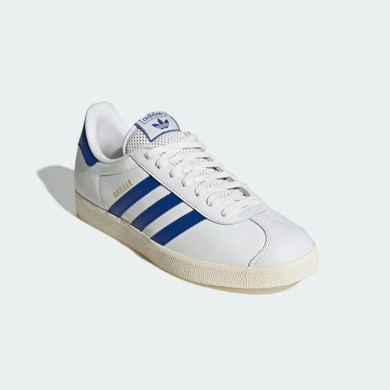 Adidas Gazelle Core White / Royal Blue / Cream White (JH5398)