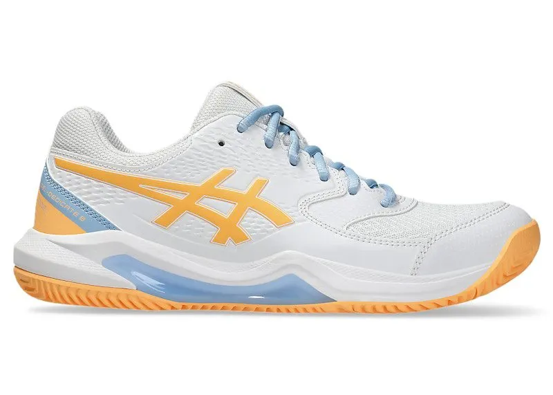 ASICS Gel-Dedicate 8 Padel White Orange Glow (1042A241-104)