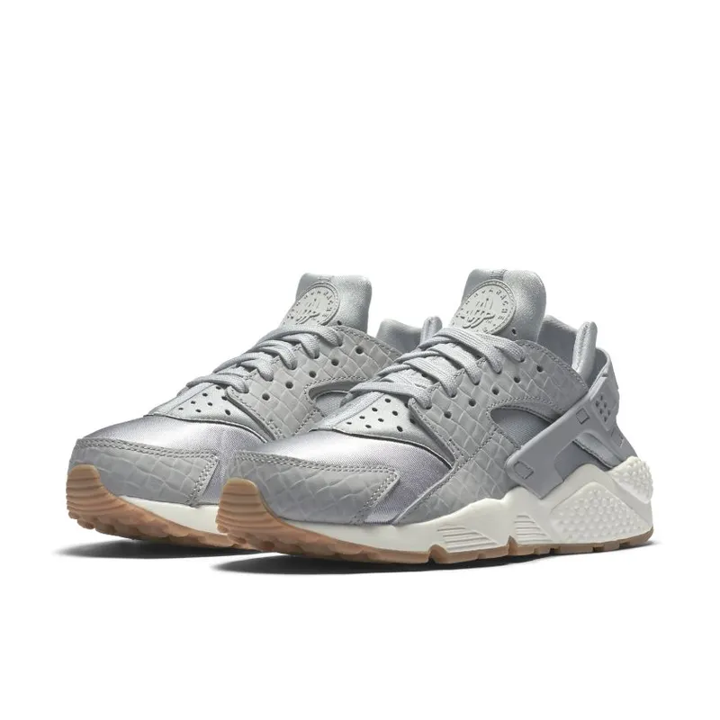 Nike Air Huarache Run Premium Wolf Grey/Wolf Grey-Sail (W) Wolf Grey/Wolf Grey-Sail (683818-012)