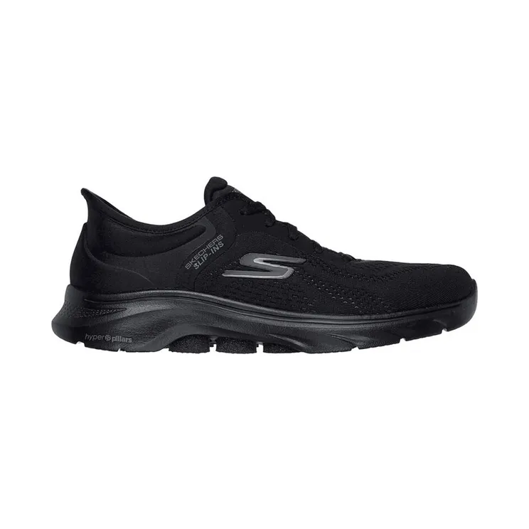 Skechers Go Walk 7 Black Slip-Ins 125233 “Black EU” (125233BBK)