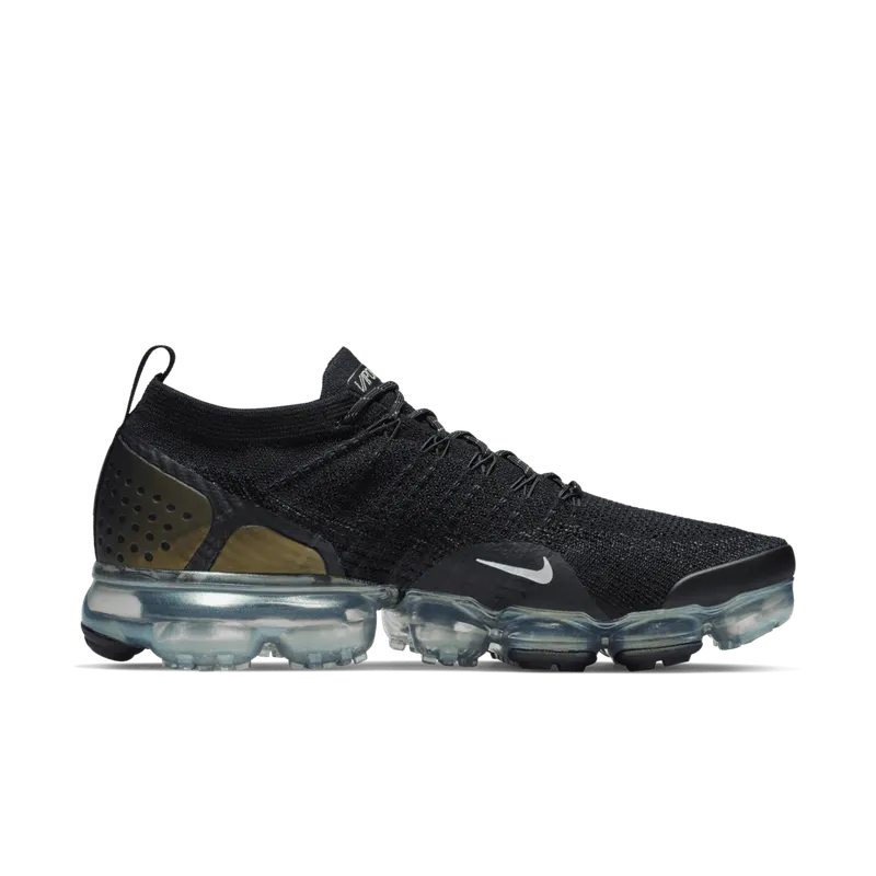 Nike Air VaporMax Flyknit 2 Black Metallic Silver Multi-Color Black/Metallic Silver-Multi-Color (942842-015)