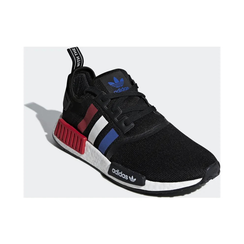 adidas NMD R1 Black Tri-Color Core Black/Collegiate Royal/Footwear White (F99712)
