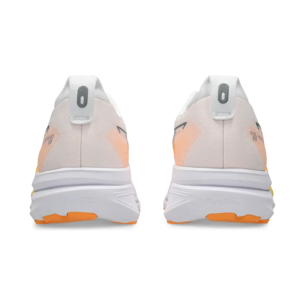 ASICS GEL-KAYANO 33 “White / Stadium Orange” (1011C167-101)