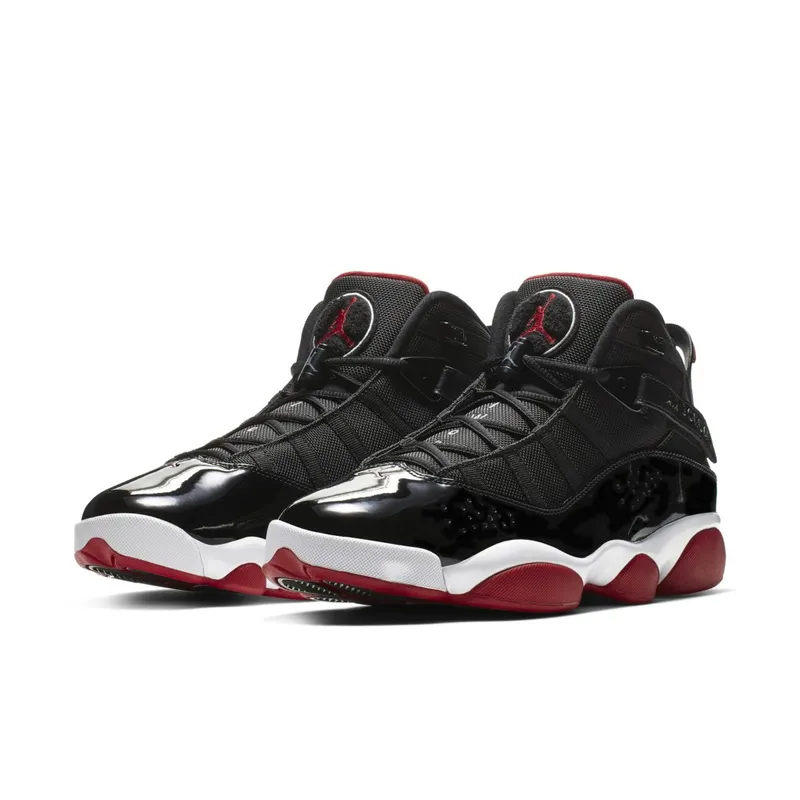 Jordan 6 Rings Black Varsity Red Black/Varsity Red-White (322992-062)