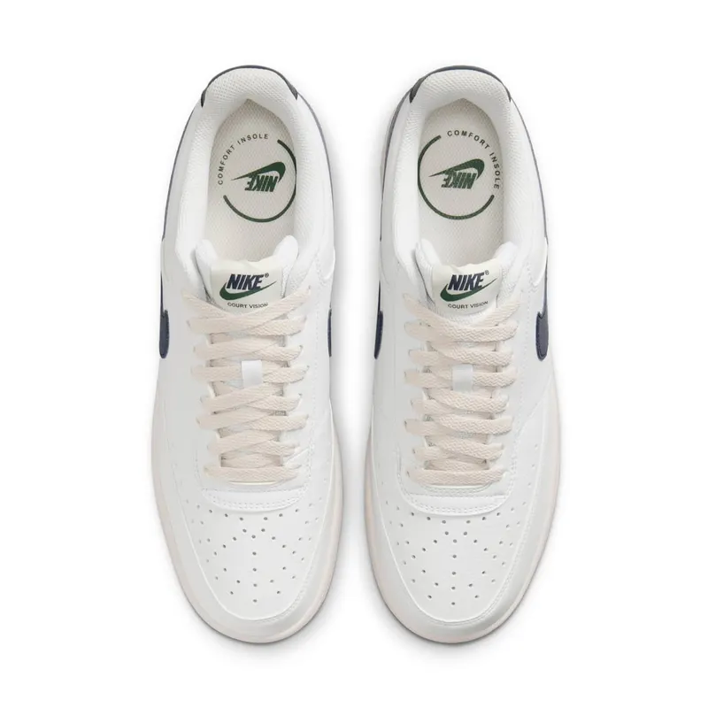 Nike Court Vision Low White Obsidian (HF9198-100)