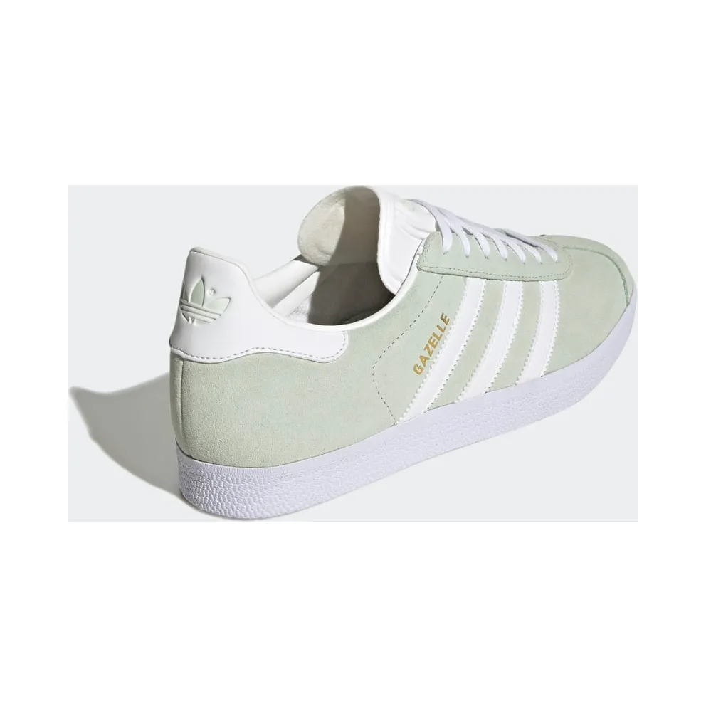 Adidas Gazelle Linen Green / Cloud White / Gold Metallic (GX2206)