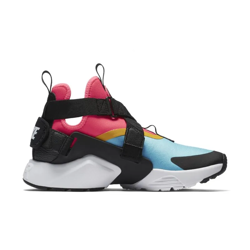 Nike Air Huarache City Multi-Color (W) Bleached Aqua/Black-Racer Pink (AH6787-400)