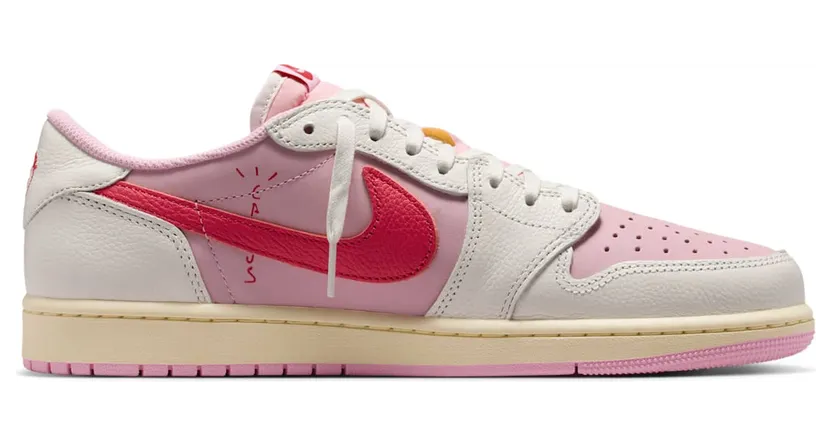 Air Jordan 1 Low Travis Scott “Tropical Pink”: prijs & maten (3)