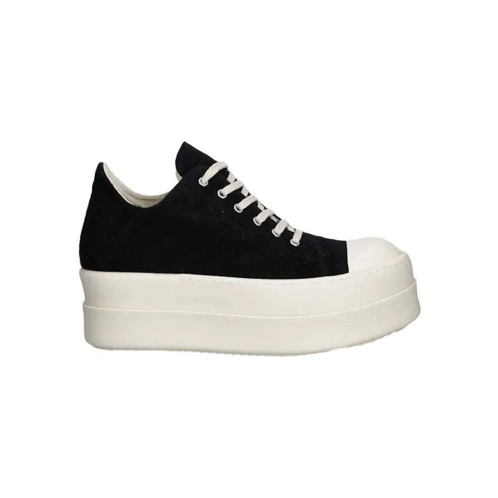 Rick Owens DRKSHDW Double Bumper Low Black Milk Fleece (DU02E7832-BMO-71645)