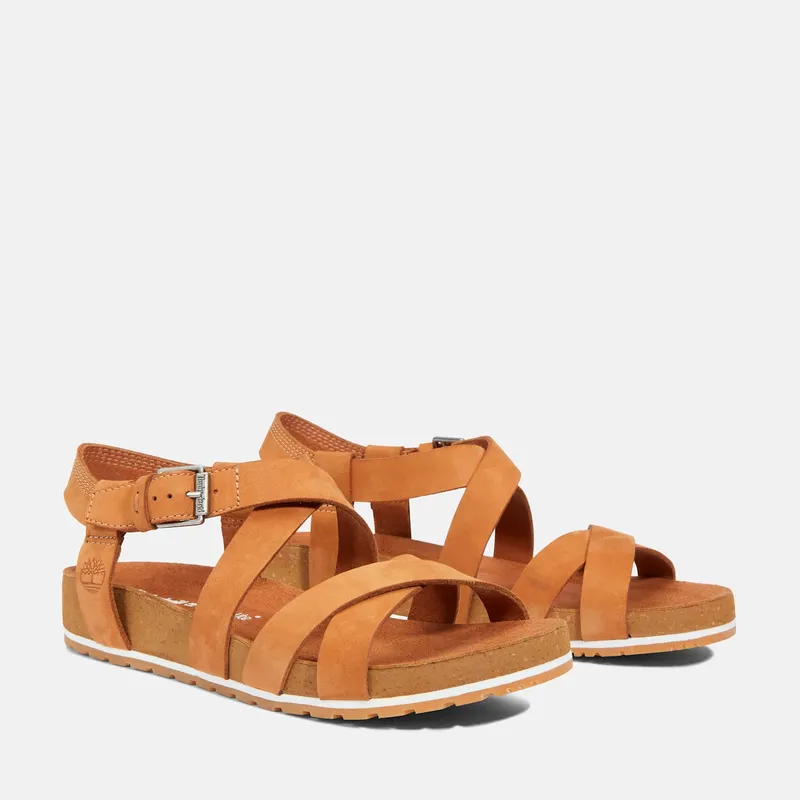 Timberland – Malibu Waves Sandale mit Fersenriemen Women in Brown, Women, Brown (TB:0A1MQR:F13:060)