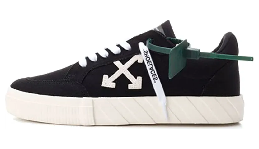 OFF-WHITE Vulc Low Black White (OMIA085C99FAB0021001)