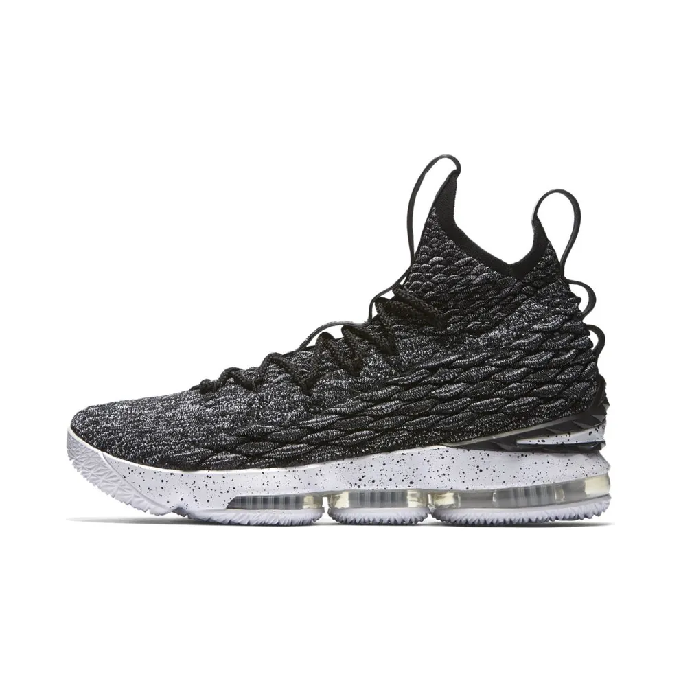 Nike LeBron 15 Ashes Black/White-White (897648-002)
