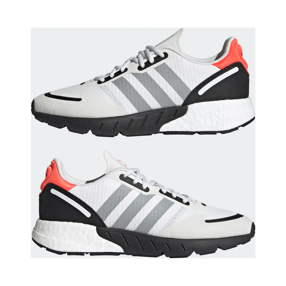 Adidas ZX 1K Boost Crystal White / Silver Metallic / Core Black (FY5648)
