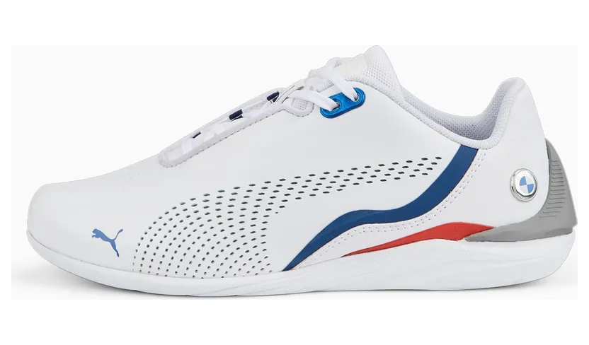 Puma BMW M Motorsport Drift Cat Decima Jugend Motorsportschuhe Weiß (307266-02)
