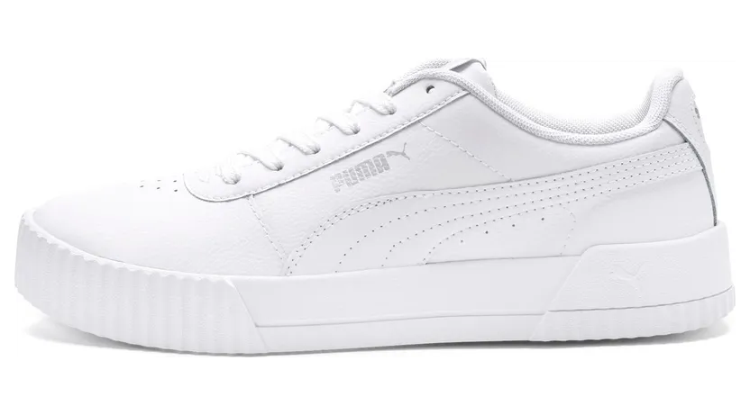 Puma Carina Damen Weiß/Silber (370325-02)