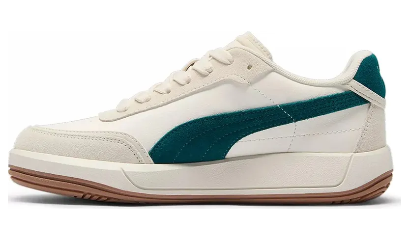 Puma CLUB PEARL “Alpine Snow / Cold Green / Caramel Latte” (399360-03)