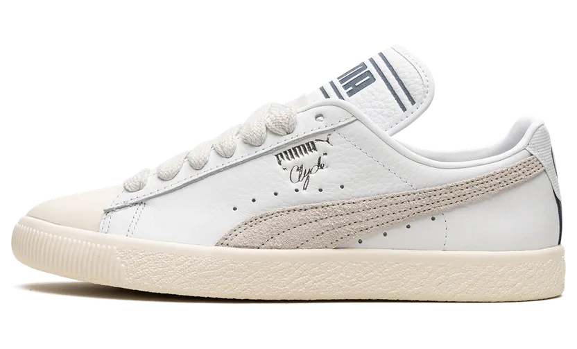 Puma Clyde Q3 Rhuigi Pristine / Sedate Gray / Puma White (393305-01)