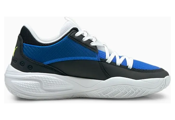 Puma Court Rider I Basketballschuhe Blau/Grün (195634-01)