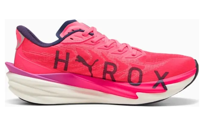 Puma Deviate NITRO 4 PUMA X HYROX White/ Electric Orchid/ Pink (31290601)