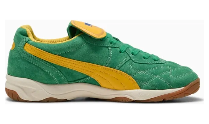Puma King Indoor Archive Green Yellow Sizzle (401684-02)