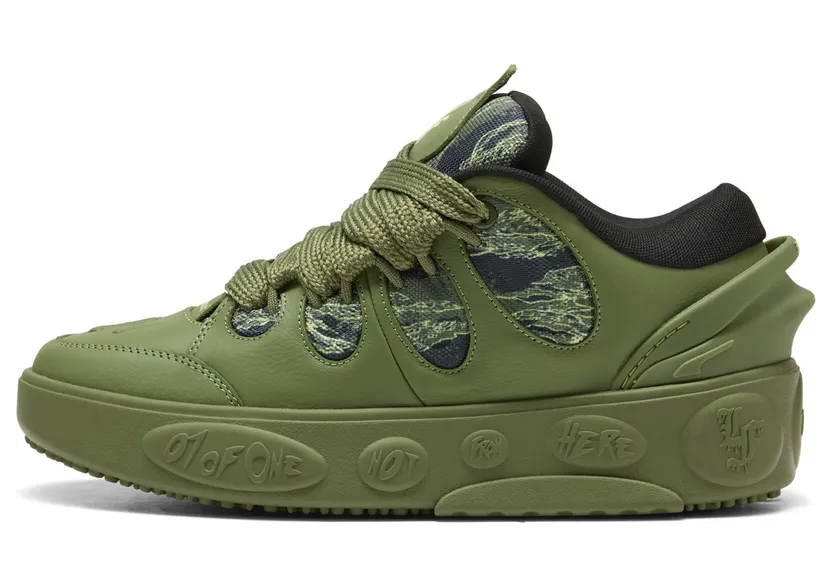 Puma LaFrancé Camo “Avocado Green / Fizzy Light” (314002_01)
