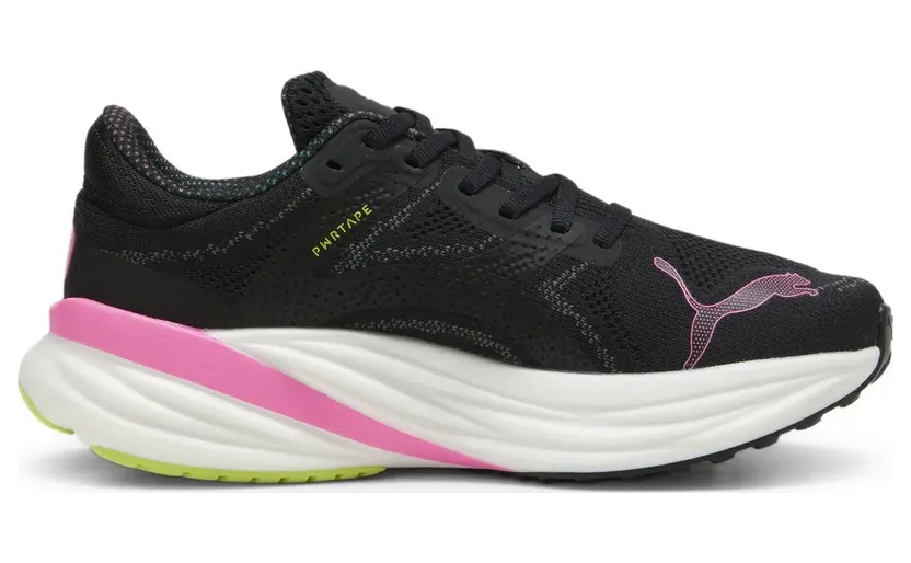 Puma Magnify Nitro 2 Psychedelic Rush Women Running Shoes, Black (380079)