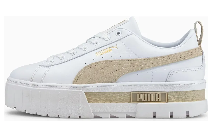 Puma Mayze Lth sneaker Women White (381983-02)