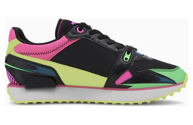Puma Mile Rider Sunny Getaway Damen Schwarz/Grün (373443-02)
