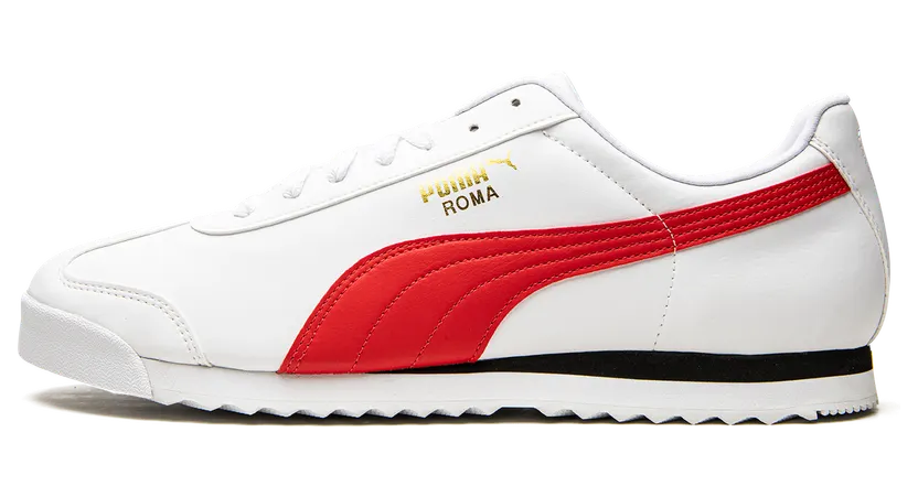 Puma Roma Basic + “White/Red” (369571-11)