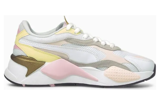 Puma RS-X³ Puzzle V2 Rosa/Gelb/Weiß (382821-01)
