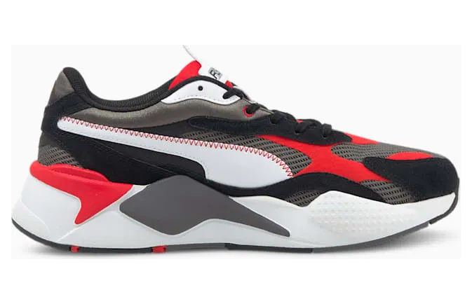 Puma RS-X³ Twill Air Mesh Grau/Rot (368845-02)
