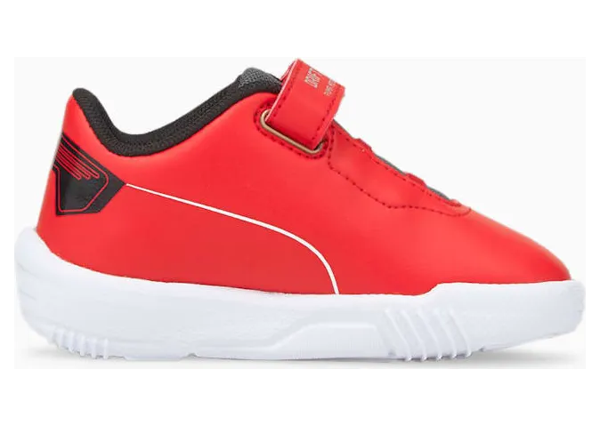 Puma Scuderia Ferrari Drift Cat Delta Baby Motorsportschuhe Rot/Weiß (306898-05)