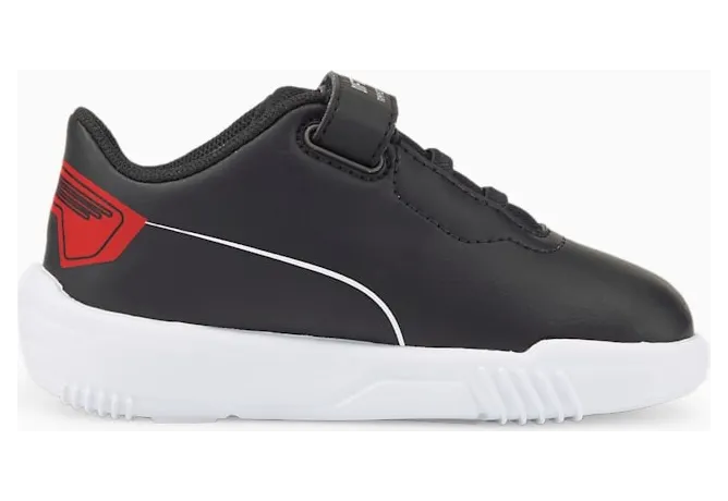 Puma Scuderia Ferrari Drift Cat Delta Baby Motorsportschuhe Schwarz/Rot (306898-01)