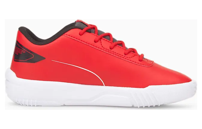 Puma Scuderia Ferrari Drift Cat Delta Kinder Motorsportschuhe Rot/Weiß (306897-05)