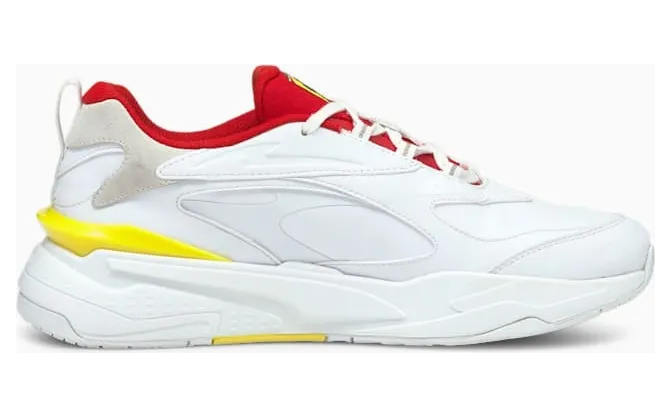 Puma Scuderia Ferrari RS-Fast Motorsportschuhe Weiß/Rot (306810-02)