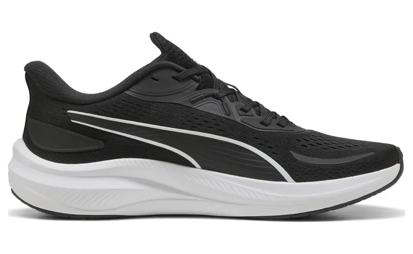 Puma Skyrocket Lite 2 Running Shoes 17 – PUMA white/PUMA silver/PUMA black 44 Men, Black (311730)