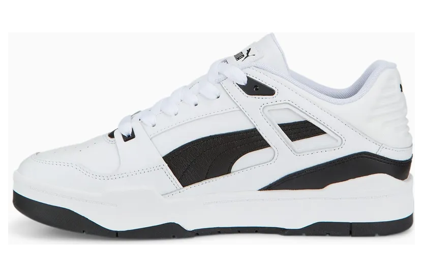 Puma Slipstream Leder Weiß/Schwarz (387544-04)