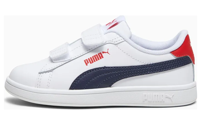 Puma Smash 3.0 Leather für Kinder Weiß (392033-11)