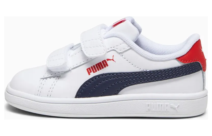 Puma Smash 3.0 Leather V Babys Weiß (392034-11)