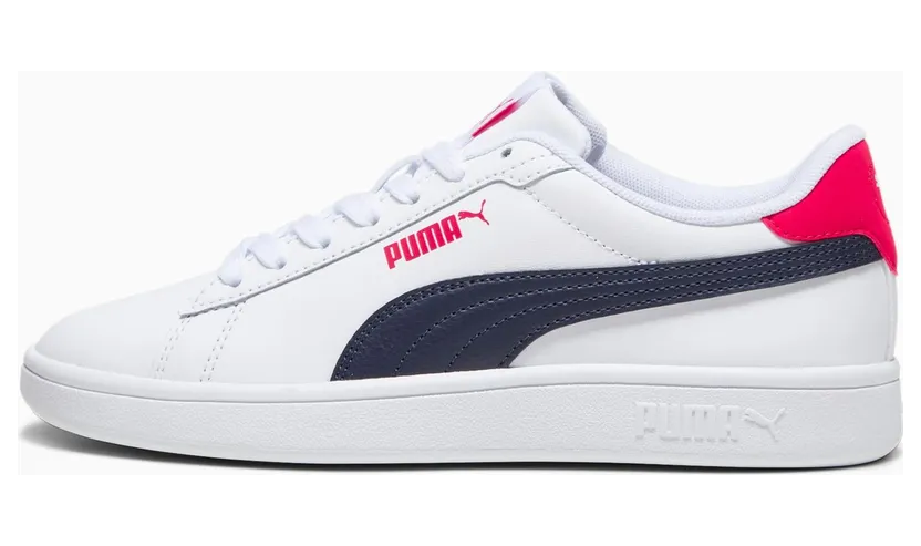 Puma Smash – “White Navy Red” (392031-11)