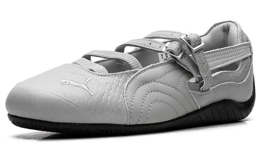 Puma Speedcat Ballet “Vapor Grey”: Balletcore mit Kroko-Struktur (3)