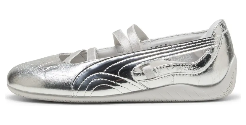 Puma Speedcat Ballet Lustre “Puma Silver / Feather Gray” (408264_01)