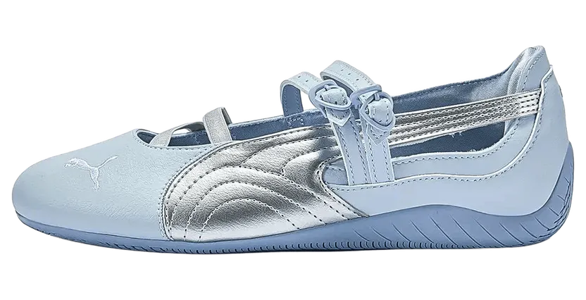 Puma Speedcat Ballet Womens “The Powerpuff Girls Silver Blue Wash” (408103-01)