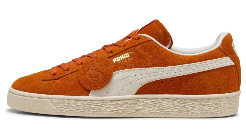 Puma Suede Charles F. Stead IV “Orange Glo / Puma White” (403766_02)