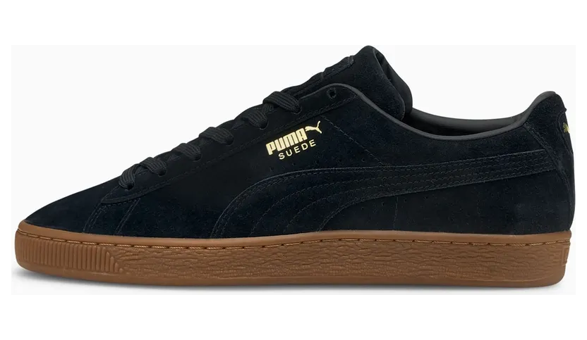 Puma Suede Gum Schwarz (381174-01)