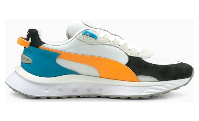 Puma Wild Rider Rollin’ Weiß/Orange (381517-03)