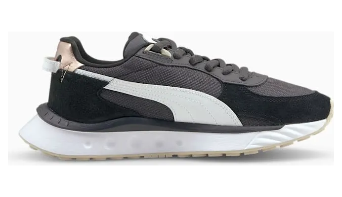 Puma Wild Rider Soft Metal Damen Sneaker weiß (381900-02)